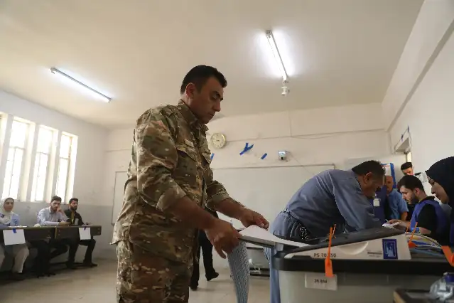 IKBY seçimlerinde güvenlik güçlerinin oy kullanma süreci sona erdi