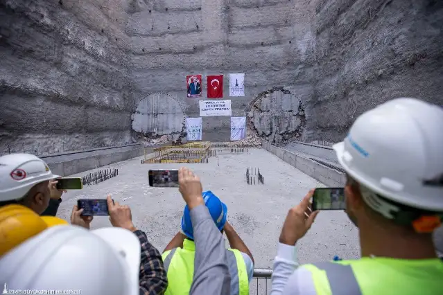 Buca Metrosu’nda tarihi gün
