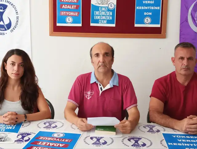 SES Antalya Şube : Yanlışlıkları en yüksek SES’le söylemeye devam edeceğiz!