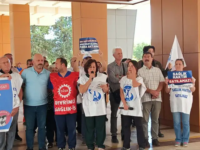 Ses Antalya ve Dev Sağlık – İş’ten ‘Yenidoğan çetesi’ skandalına tepki