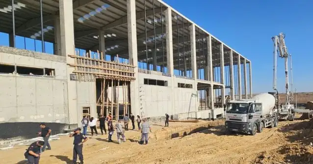 Tekirdağ'da fabrika inşaatı çöktü: 1 işçi öldü, 3 yaralı