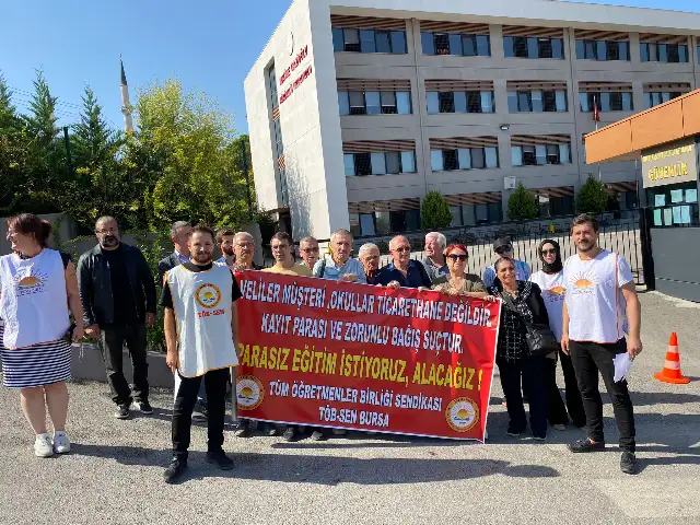 Bursa İl Milli Eğitim Müdürlüğü'ne tepkiler büyüyor