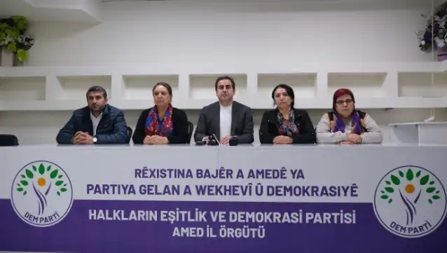 Diyarbakır'da kayyıma karşı yürüyüş çağrısı