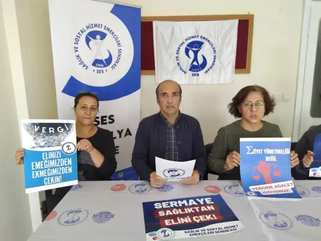 Sağlık çalışanları 37 haftadır Vergide Adalet İstiyor!
