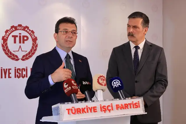 Ekrem İmamoğlu ile Erkan Baş bir araya geldi: Gündem kayyım