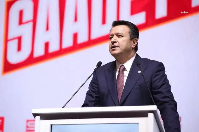 Saadet Partisi 9. Olağan Büyük Kongresi'nde genel başkanlığa Mahmut Arıkan seçildi