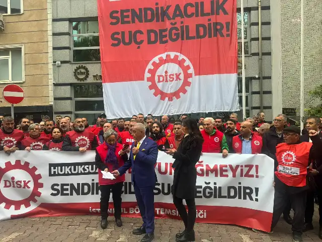 DİSK’ten gözaltılara ilişkin açıklama: Amaç asgari ücret sürecine girerken DİSK’in sesini kısmaktır