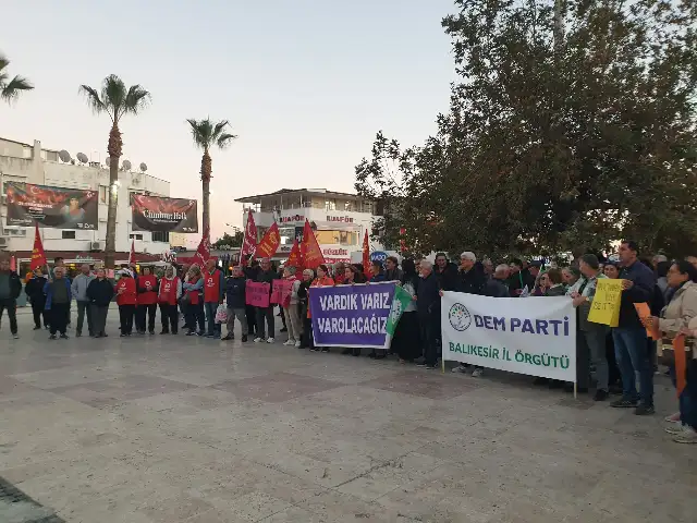 Edremit Demokrasi Platformu’ndan kayyum atamalarına tepki