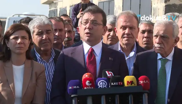 İmamoğlu’ndan Ahmet Türk’e destek ziyareti
