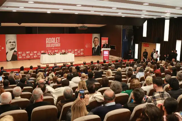 CHP Adalet Buluşmaları İzmir'de başladı: İlk oturum "Şiddetle Mücadele" oldu