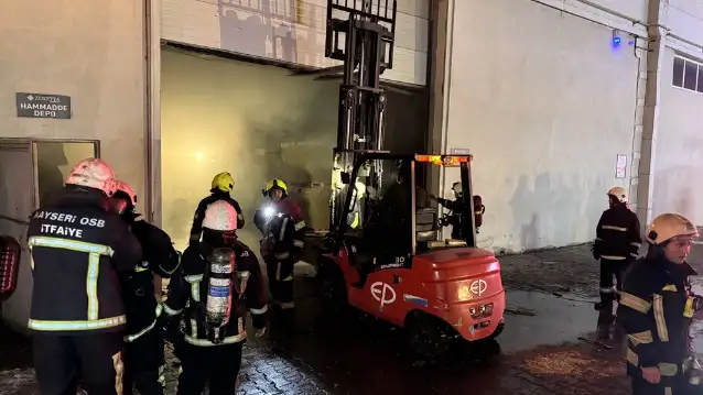 Kayseri'de mobilya fabrikasında çıkan yangında 3 işçi hayatını kaybetti