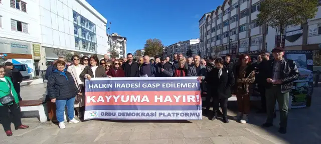 Ordu Demokrasi Platformu: Halkın iradesi gasbedilemez