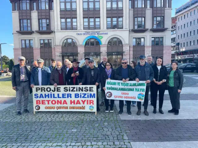 ORÇEV: Ordu Büyükşehir Belediyesi betonda ve deniz dolgusunda ısrarlı