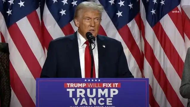 Trump seçim zaferini ilan etti: 'Tarih yazdık