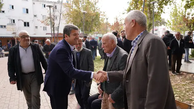 Başkan Tutdere’ye Demokrasi Parkı’nda klamlı karşılama