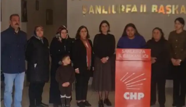 CHP Şanlıurfa Kadın Kollarından 25 Kasım açıklaması: Kadına yönelik şiddeti sonlandıracağız