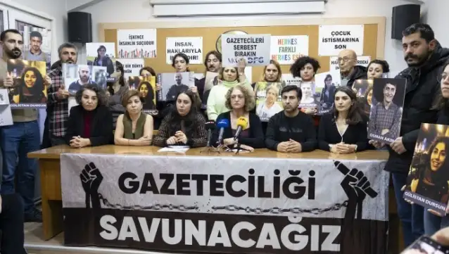 DFG ve MKG, tutuklanan 7'si gazeteci 9 kişinin tahliye edilmesi çağrısı yaptı
