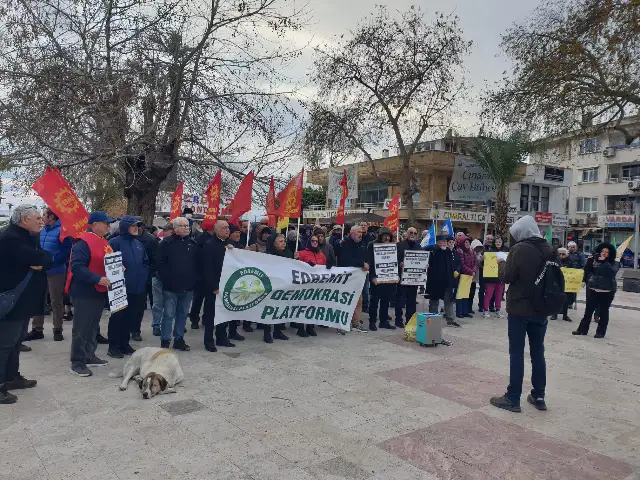 Edremit Demokrasi Platformu: Sefalet ücretlerini kabul etmiyoruz