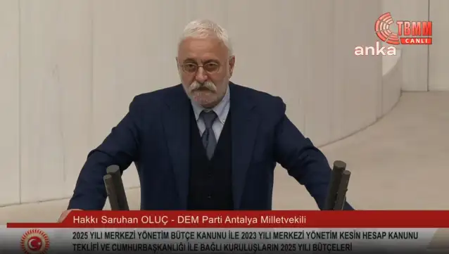Saruhan Oluç: Toplum barış istiyor ama güven eksikliği var