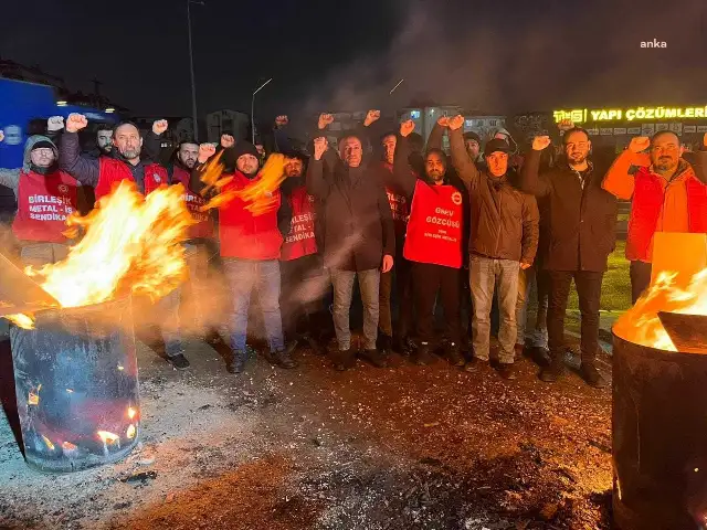 Metal işçilerinin grevi devam ediyor: Grev hakkımız engellenemez