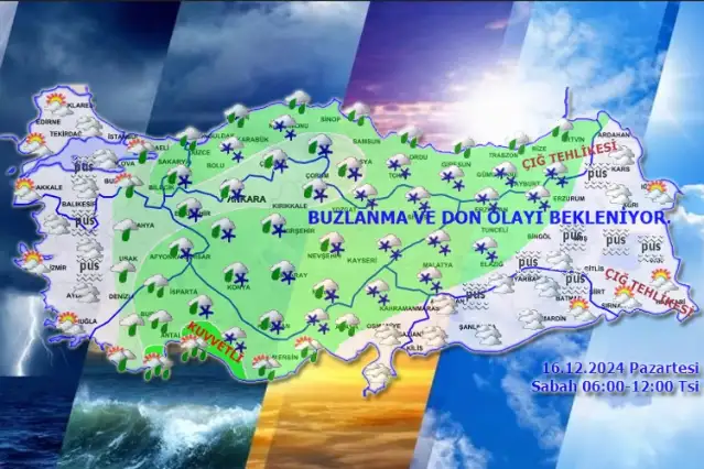 Meteoroloji'den kuvvetli yağış uyarısı