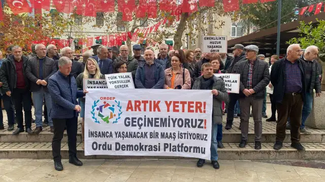 Ordu Demokrasi Platformu: Açlık ve yoksulluk kader değildir
