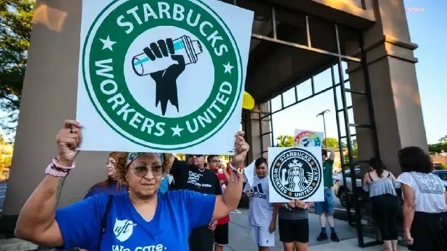 Starbucks çalışanlarının grevi ABD genelinde 300'den fazla şubeye yayılıyor