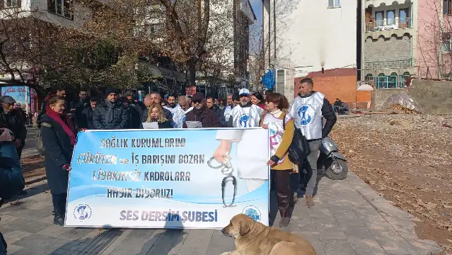 SES Dersim Şubesi: Liyakatsiz atamalar sağlık sistemini çökertiyor