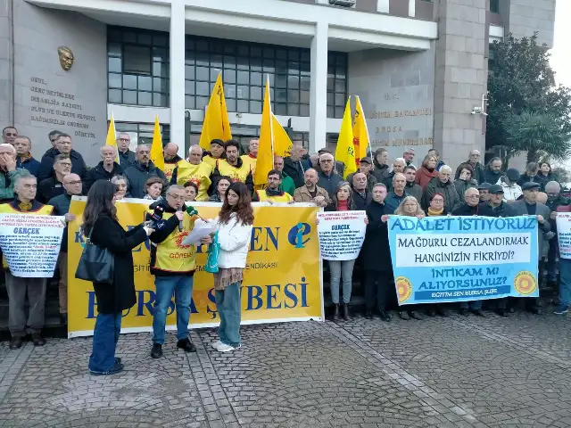 Eğitim-Sen Bursa Şubesi’nden, Müdür Yardımcısı Doğa Kaycı’ya verilen cezaya tepki: İntikam mı alıyorsunuz?