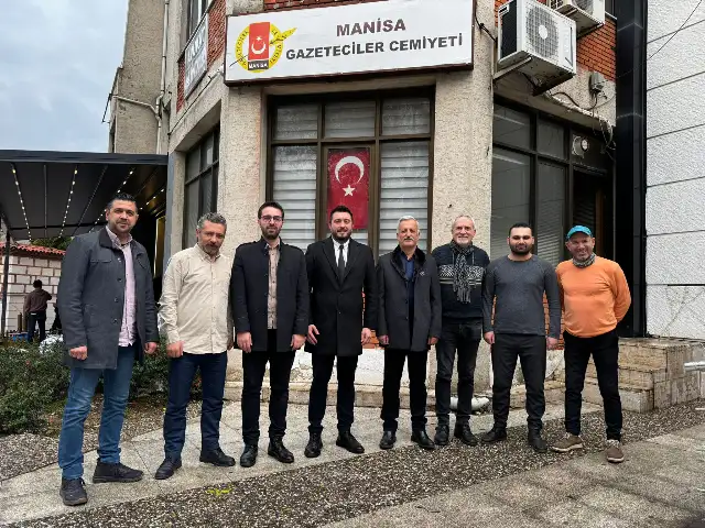 Manisa Büyükşehir’in yeni daire başkanı Temiz’den Başkan Aydın’a tebrik ziyareti