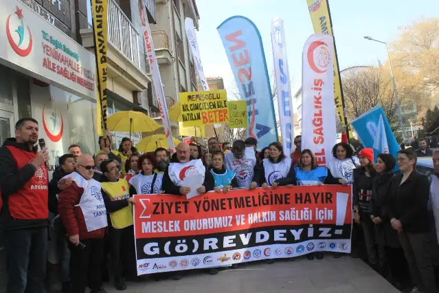 19 sağlık meslek örgütünden "Eziyet Yönetmeliği" açıklaması: Halkın sağlık hakkı için eylemlerimiz devam edecek