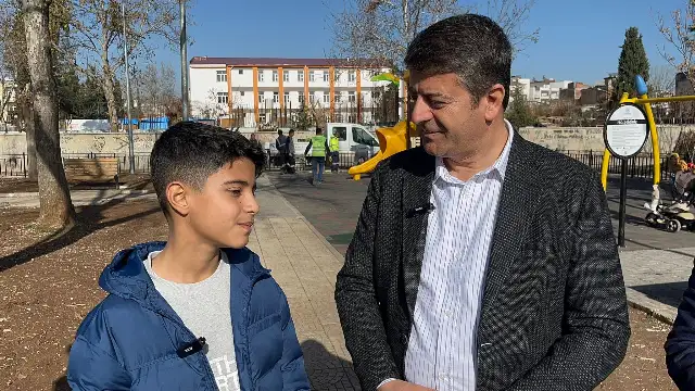 Başkan Tutdere Çocuk Başkan’ın park talimatını yerine getirdi