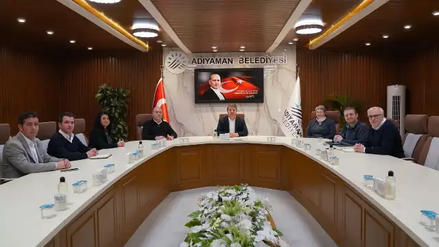 Avrupa İmar ve Kalkınma Bankası Arup ekibinden Abdurrahman Tutdere’ye ziyaret
