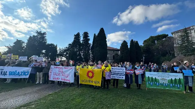 Boğaziçi Üniversitesi'nde akademisyenlerin nöbeti 1000. günde devam ediyor