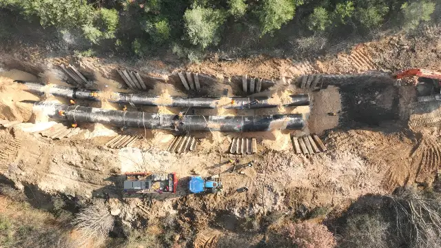 Çınarcık Barajı’ndaki çalışmalar hız kazandı