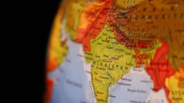 Hindistan'da savaş uçağı düştü