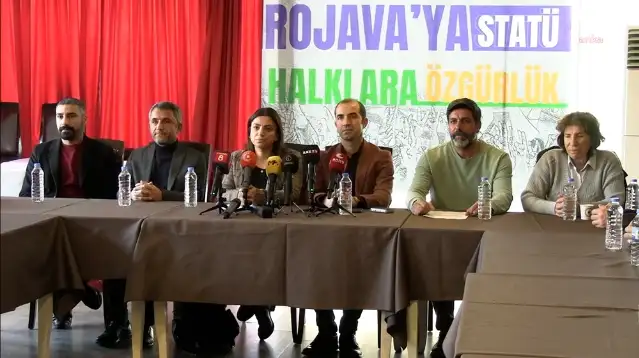 Diyarbakır’da 419 kuruluştan Suriye’deki Kürt bölgesine statü talebi