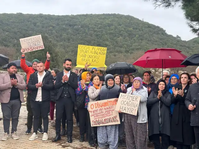 Kaş Çevre ve Kültür Derneği: Kaş’ın eşsiz doğasına mermer ocaklarıyla darbe vuruluyor