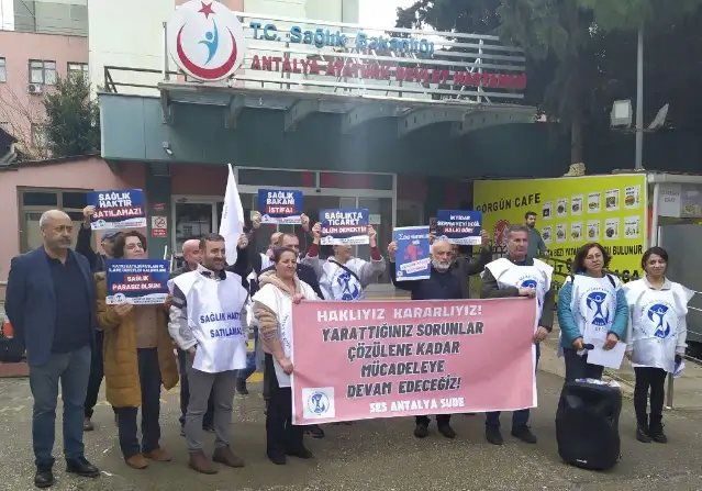SES Antalya Şube: Haklıyız kararlıyız, yarattığınız sorunlar çözülene kadar mücadeleye devam edeceğiz