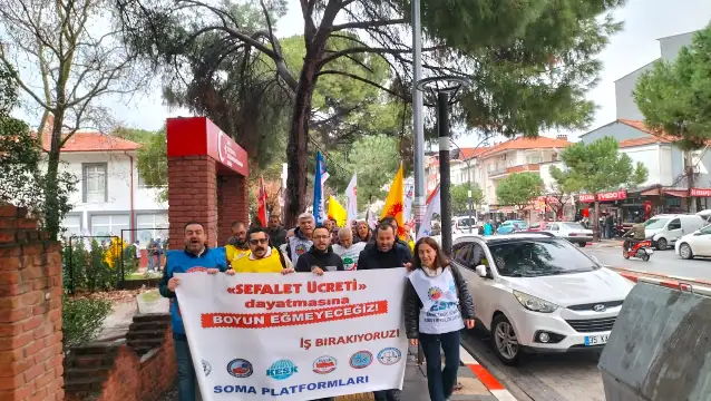 Kamu emekçileri Soma’da iş bıraktı: Sefalet zammı değil, emeğimizin karşılığını istiyoruz!