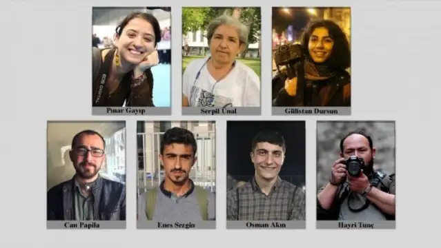 Tutuklu gazeteciler tahliye edildi