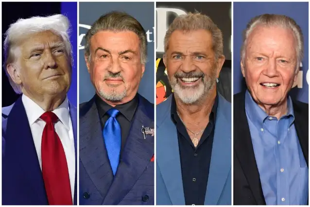 Trump, aktörler Gibson, Stallone ve Voight'ı "Hollywood Özel Elçisi" seçti