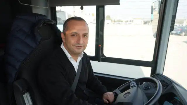 Adıyaman Belediyesi halk otobüsü şoföründen örnek davranış