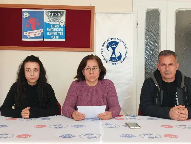 SES Antalya Şube: Eziyet yönetmeliği değil, vergide adalet istiyoruz!