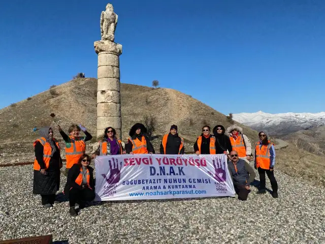 Kadına şiddete dikkat çeken etkinlik: Karakuş Tümülüsü'nde anlamlı buluşma
