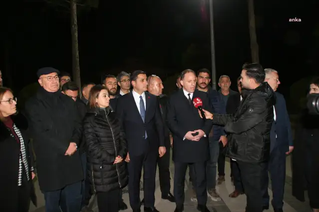 CHP Heyeti: Gece saat 04.17’de enkaz bölgesinde olacağız
