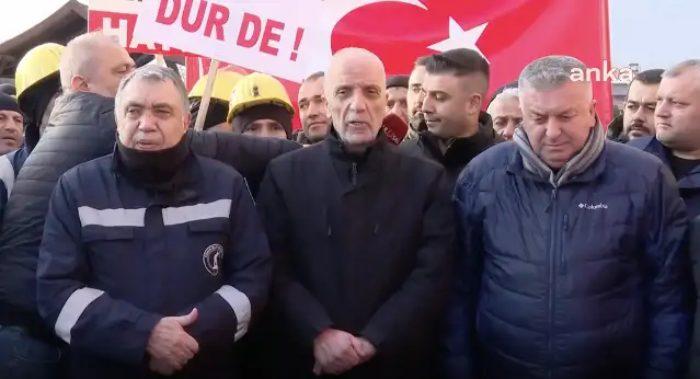 Türk-İş'ten özelleştirmeye karşı Ankara'ya yürüyen işçilere destek: "Özelleştirme bu ülkeye bugüne kadar fayda getirmedi