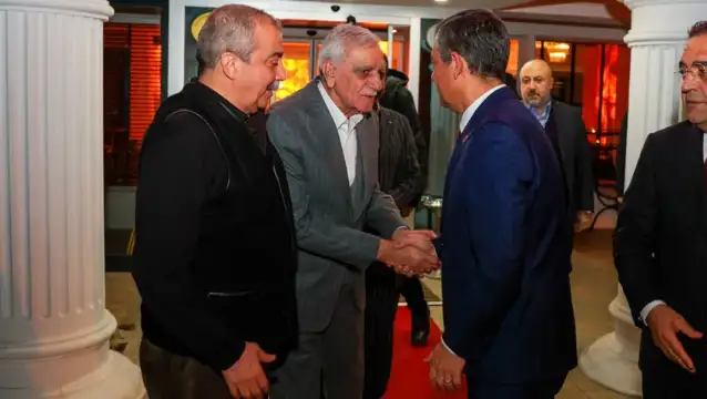 Özgür Özel'den Ahmet Türk'e ziyaret