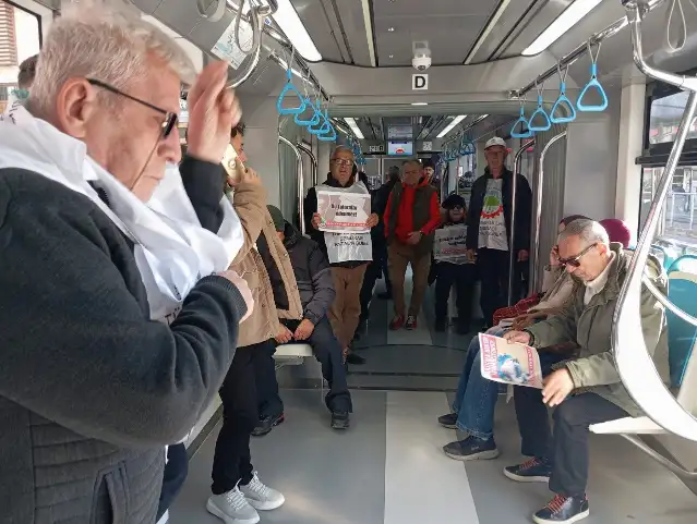 Antalya’da elektrik zamlarını protesto eden emekliler ifadeye çağrıldı