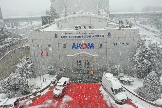 AKOM'dan İstanbul için kar ve soğuk hava uyarısı